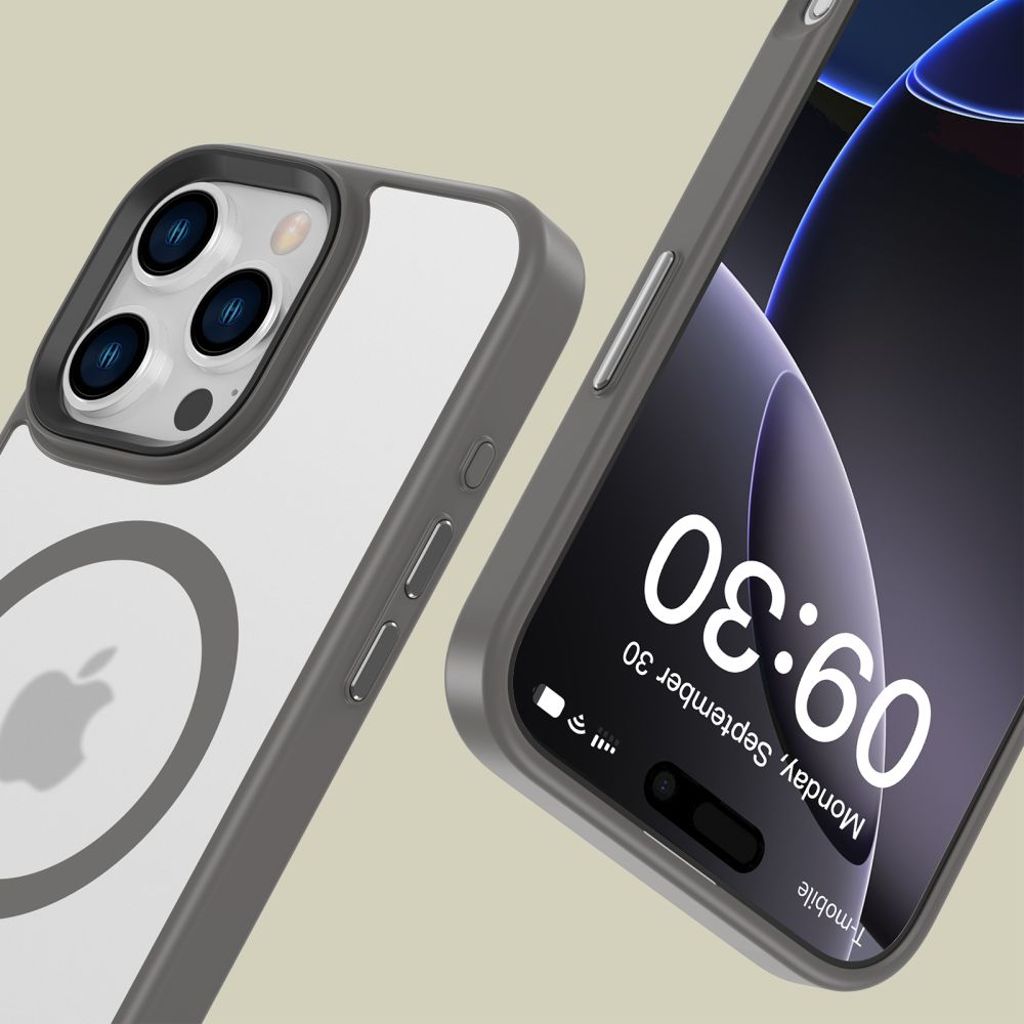 Tech-Protect MagMat MagSafe Deksel til iPhone 16 Pro Max - Titanium