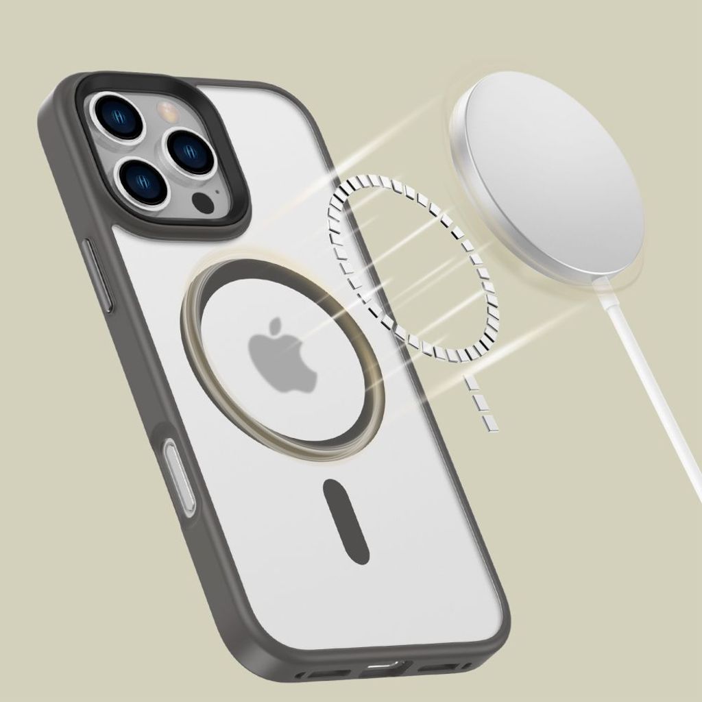 Tech-Protect MagMat MagSafe Deksel til iPhone 16 Pro Max - Titanium