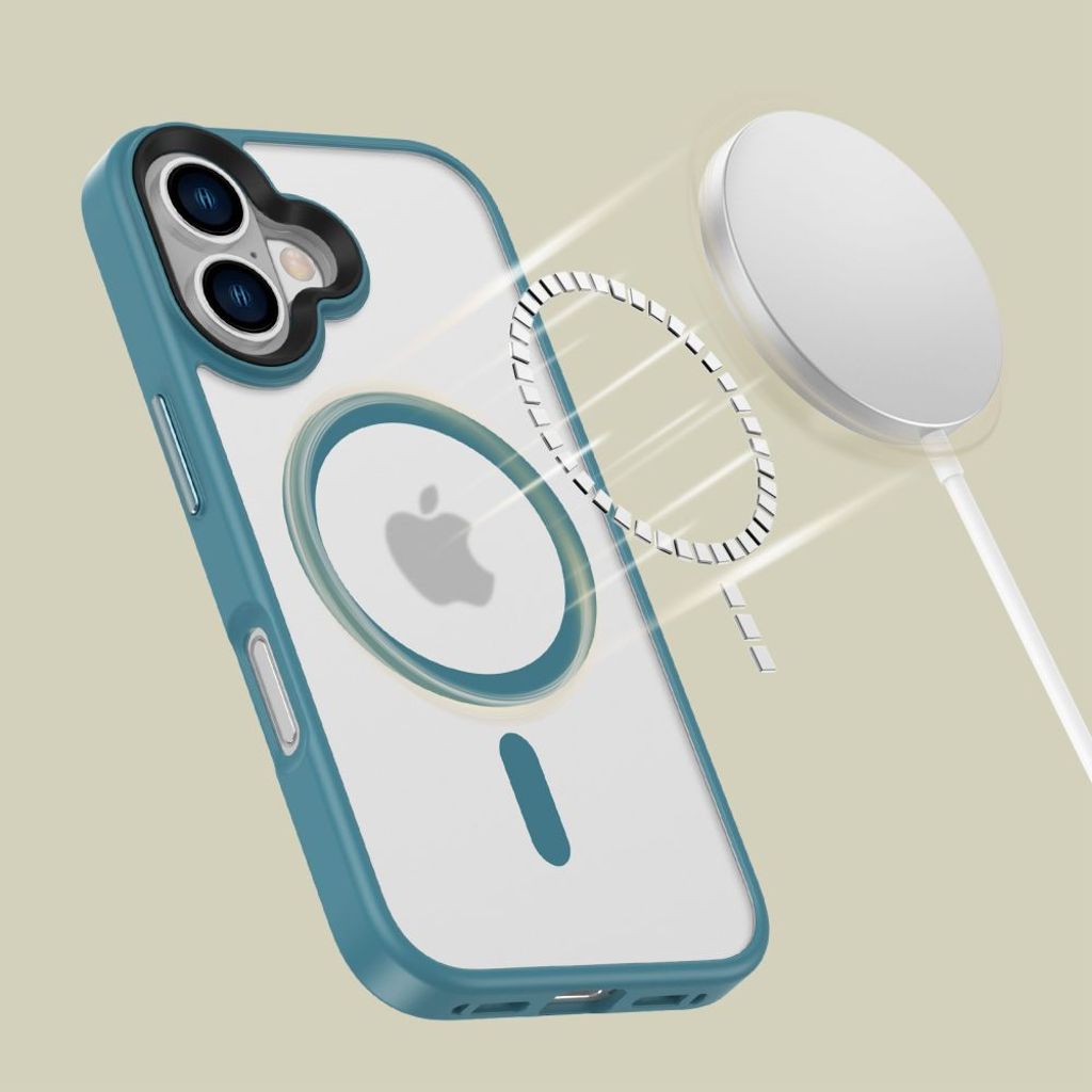 Tech-Protect MagMat MagSafe Case for iPhone 16 - Blue
