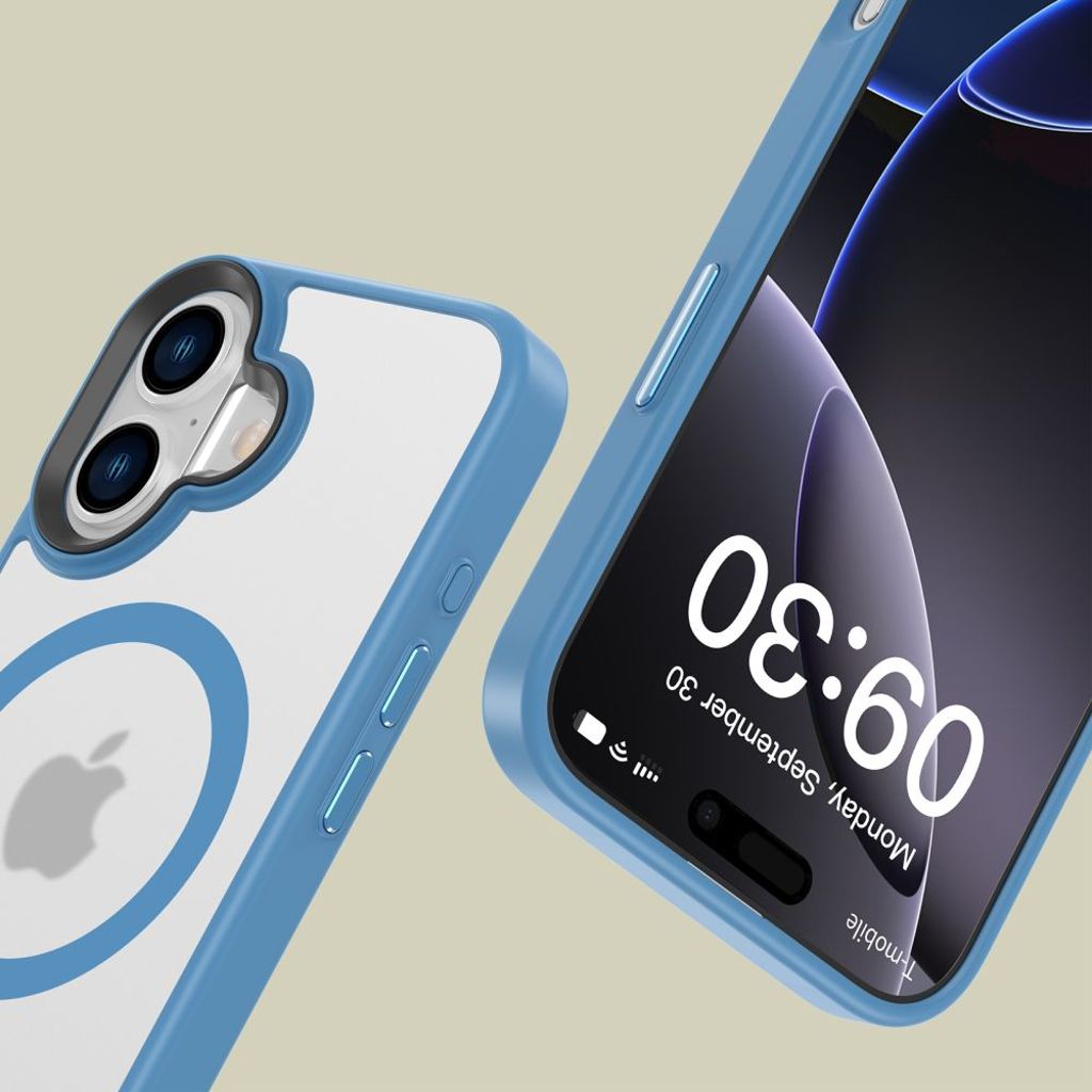 Tech-Protect MagMat MagSafe Case for iPhone 16 - Blue