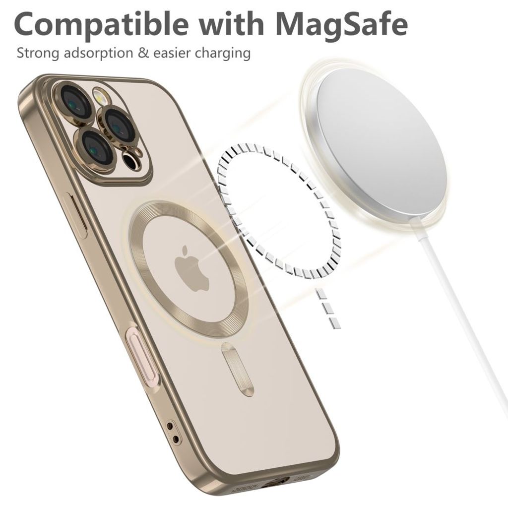 Tech-Protect MagFlex MagSafe Deksel til iPhone 16 Pro Max - Gull