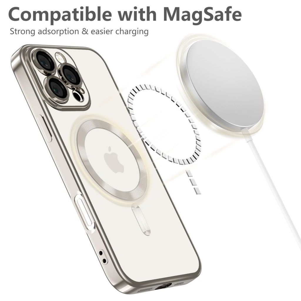 Tech-Protect MagFlex MagSafe Cover til iPhone 16 Pro Max - Titanium