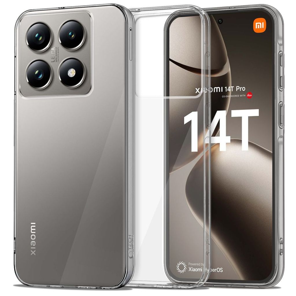 Tech-Protect FlexAir Hybrid Skal till Xiaomi 14T Pro - Transparent