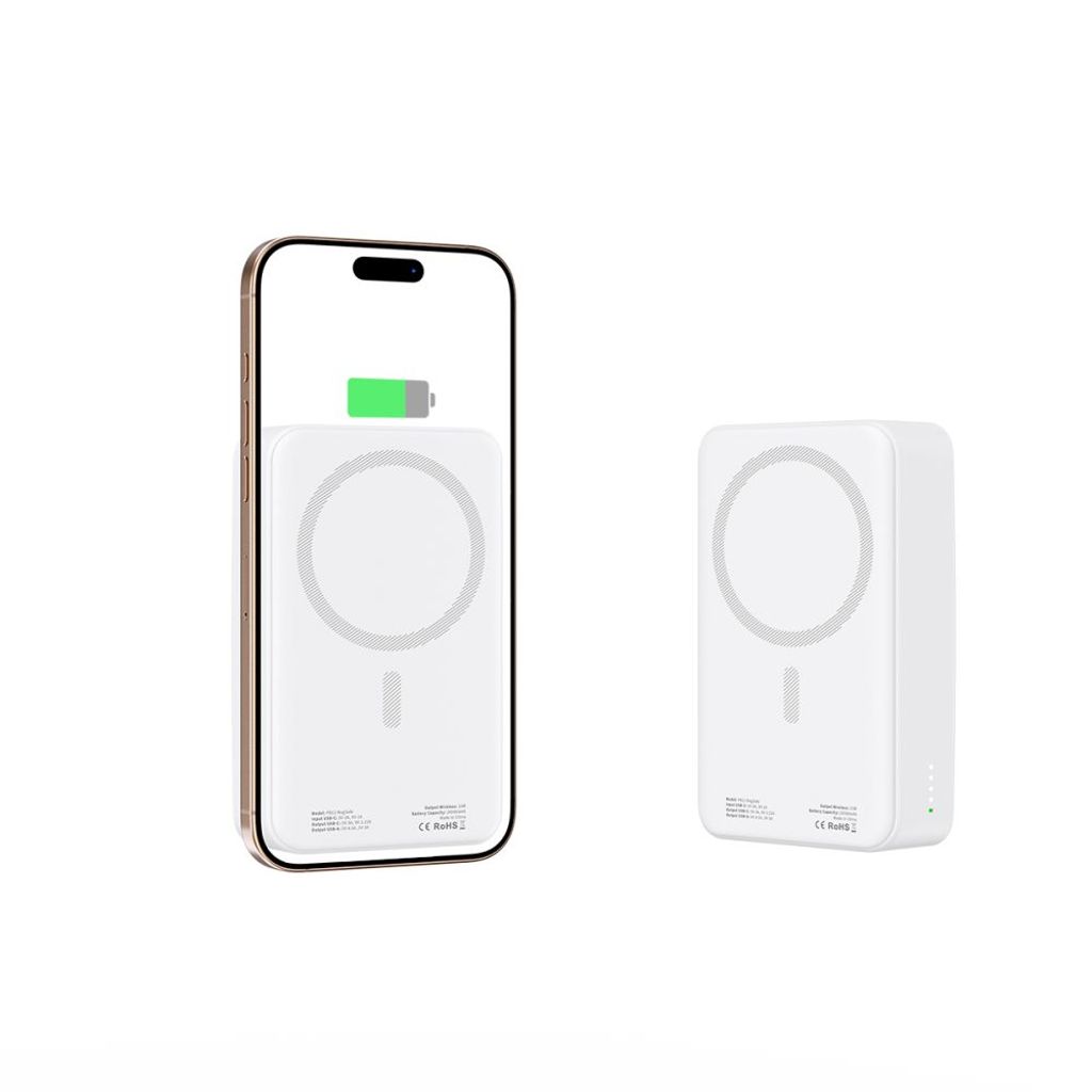Powerbank Tech-Protect PB12 LifeMag MagSafe 20000mAh – hvit