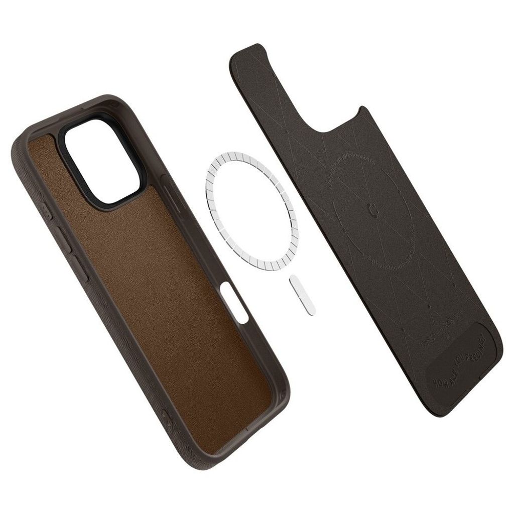 Spigen Cyrill Kajuk MagSafe Deksel til iPhone 16 Pro Max - Brun