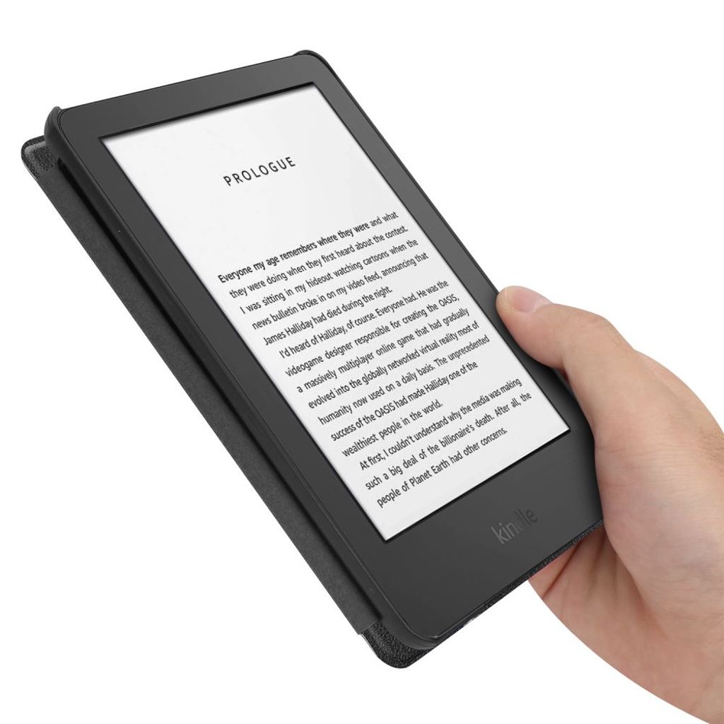 Tech-Protect SmartCase Fodral för Kindle Paperwhite VI / 6 / Signature Edition – Svart