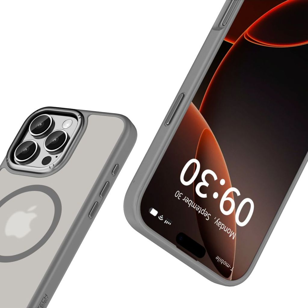 Tech-Protect MagEdge MagSafe Deksel til iPhone 16 Pro Max - Titanium