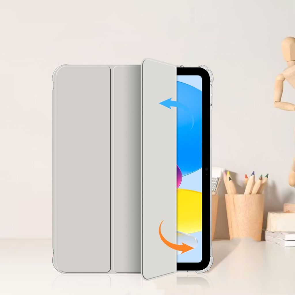 Tech-Protect SC Pen Hybrid Fodral till iPad 10th Gen 2022 10.9" - Grå