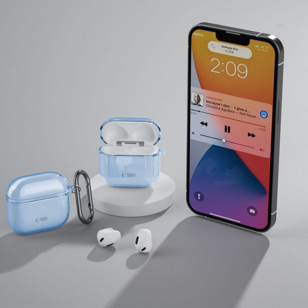 Tech-Protect FlexAir Case for AirPods 4 - Blue