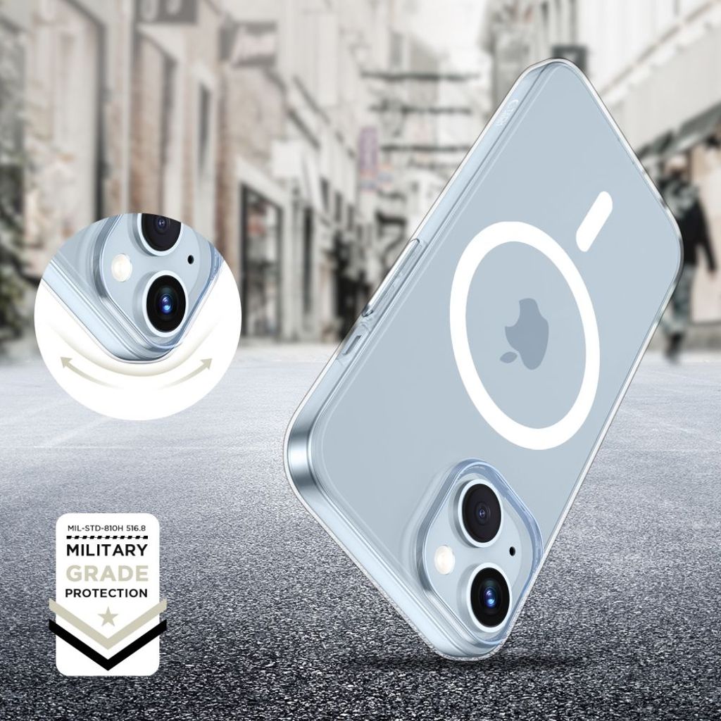Tech-Protect FlexAir MagSafe Case for iPhone 15 - Transparent