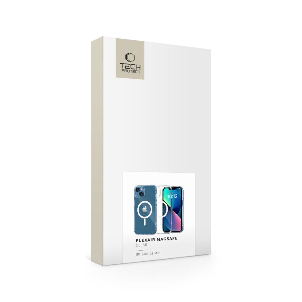 Tech-Protect FlexAir MagSafe Skal till iPhone 13 Mini - Transparent
