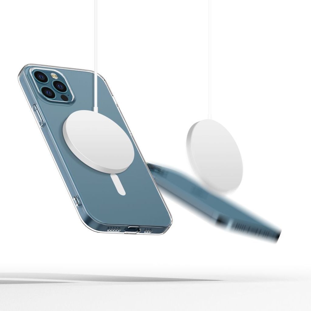 Tech-Protect FlexAir MagSafe Deksel til iPhone 12/12 Pro - Gjennomsiktig
