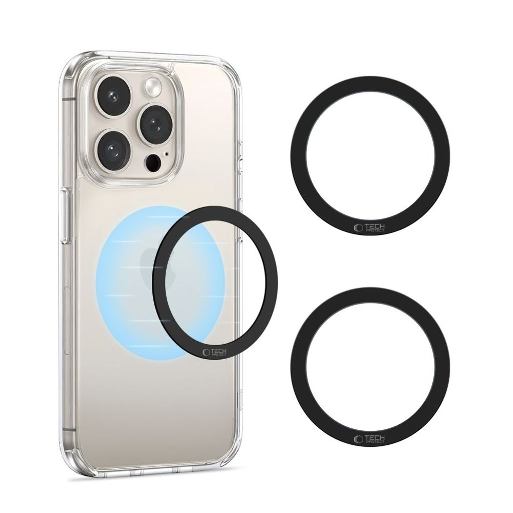 Tech-Protect MMP-110 2in1 MagSafe Ring – Sort / Sort