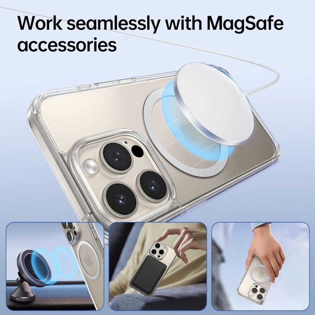 Tech-Protect MMP-110 2i1 MagSafe ring – sølv / sølv