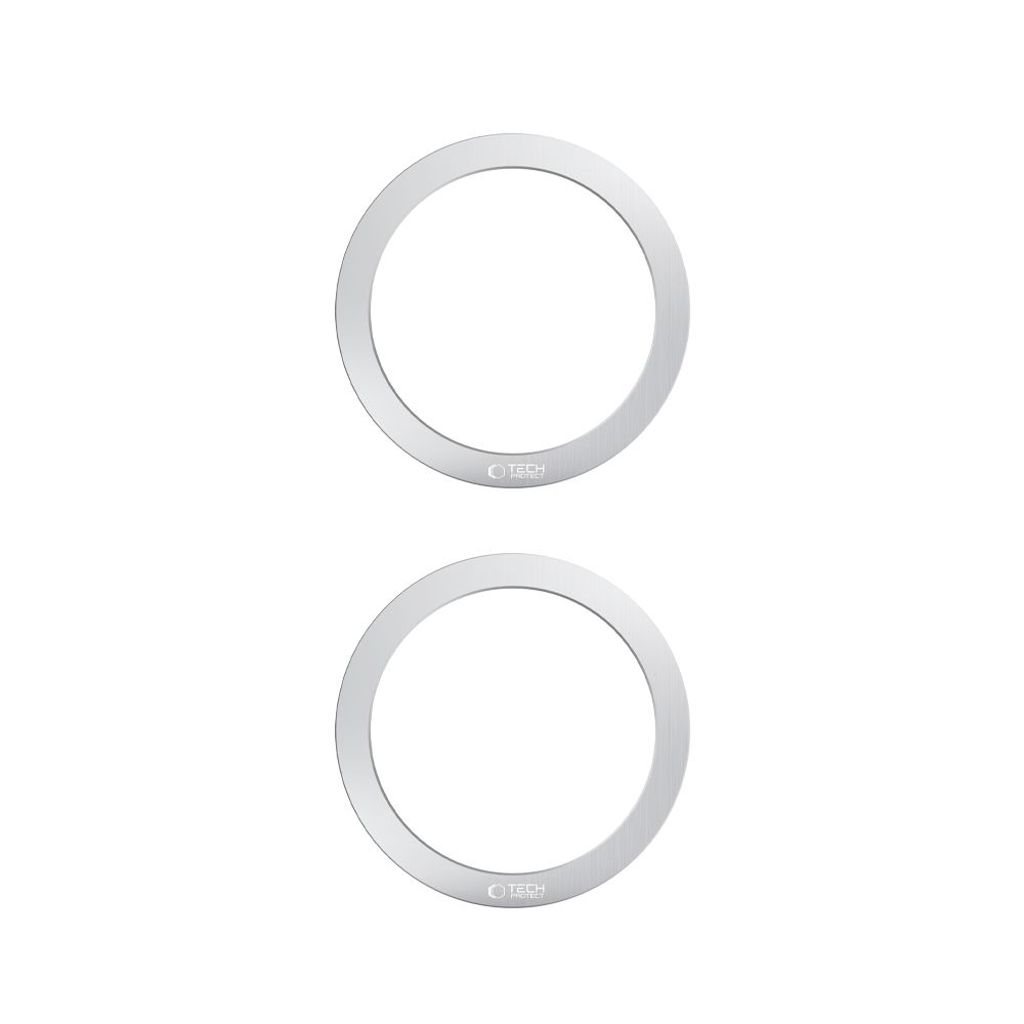 Tech-Protect MMP-110 2i1 MagSafe ring – sølv / sølv