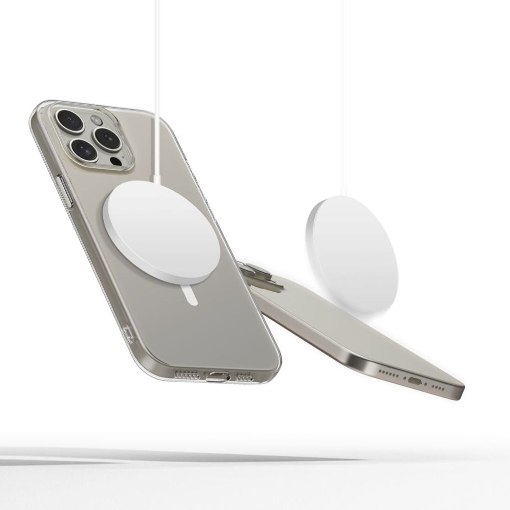 Tech-Protect FlexAir MagSafe Deksel til iPhone 15 Pro Max - Gjennomsiktig