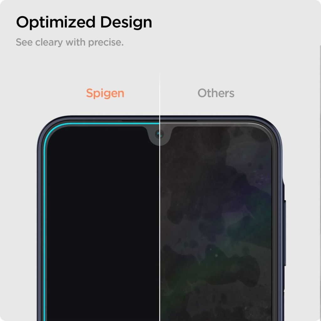 Spigen Glas.tR Slim 2st Skärmskydd till Samsung Galaxy A16 4G/5G