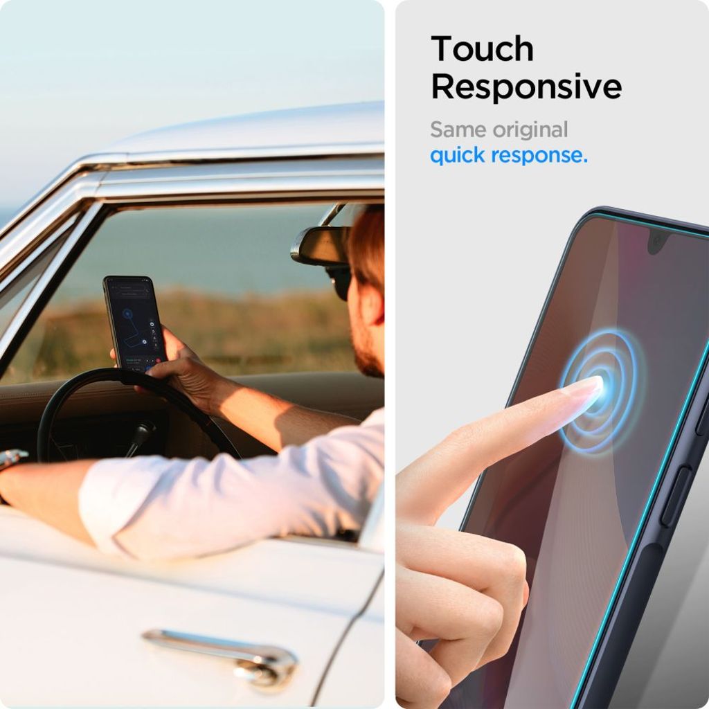 Spigen Glas.tR Slim 2st Skärmskydd till Samsung Galaxy A16 4G/5G