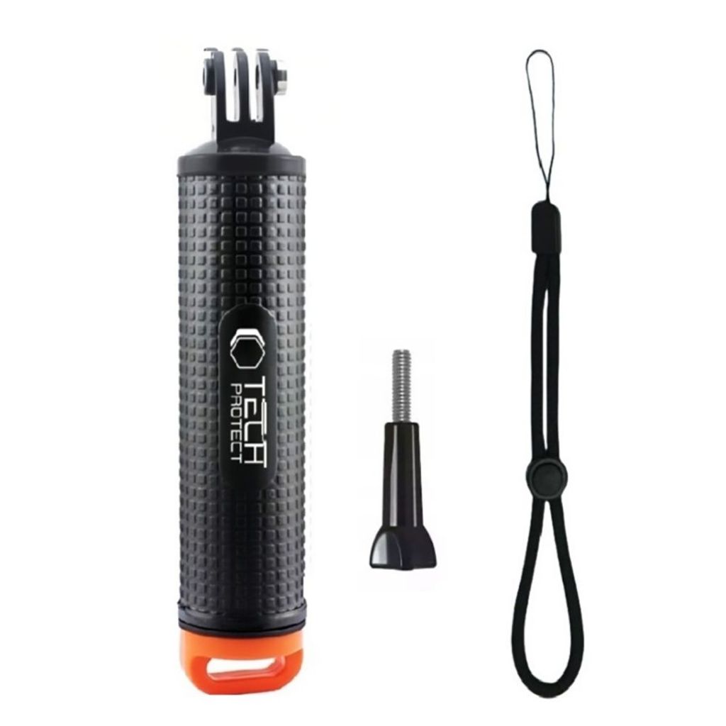 Tech-Protect GA100 hand grip for GoPro / DJI – Black