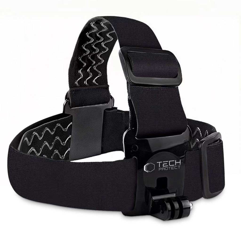 Tech-Protect GA100 head mount for GoPro / DJI – Black