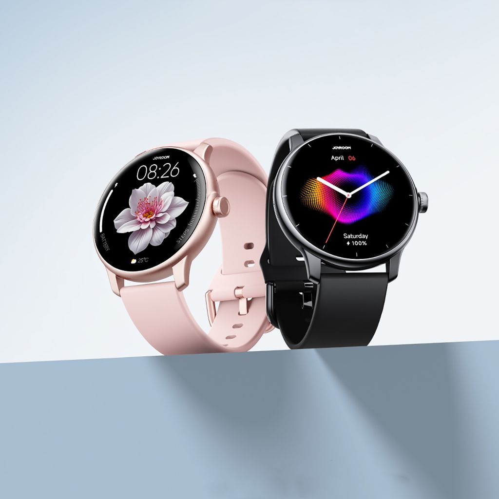 Joyroom Classis Series JR-FC1 smartklokke med anropsfunksjon IP68 - rosa