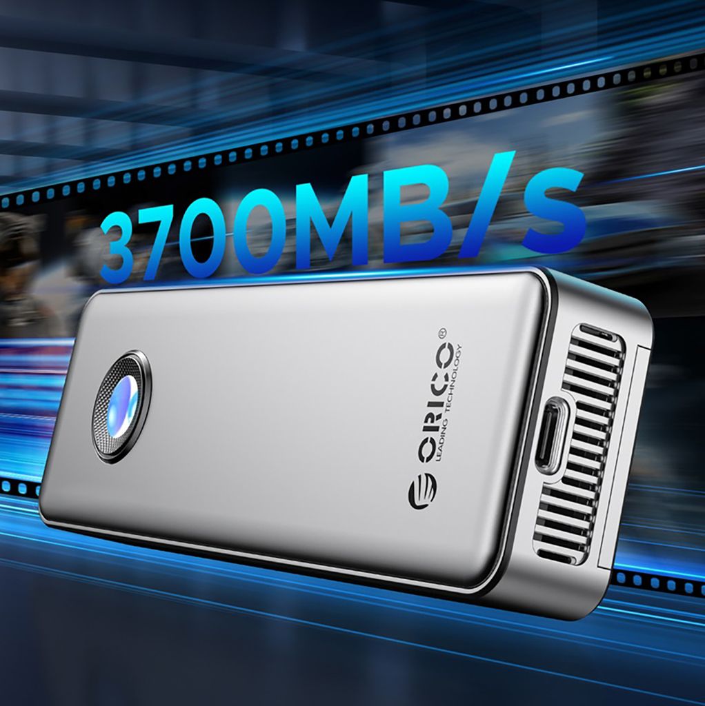 Orico OUM2-G20 M.2 NVME USB-C 3.2 disk – Silver