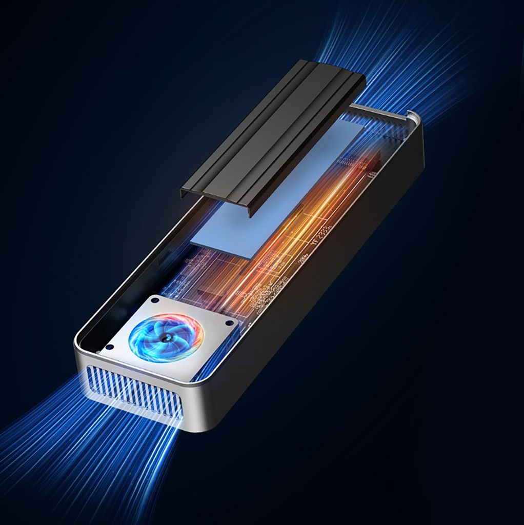 Orico OUM2-G20 M.2 NVME USB-C 3.2 disk – Silver