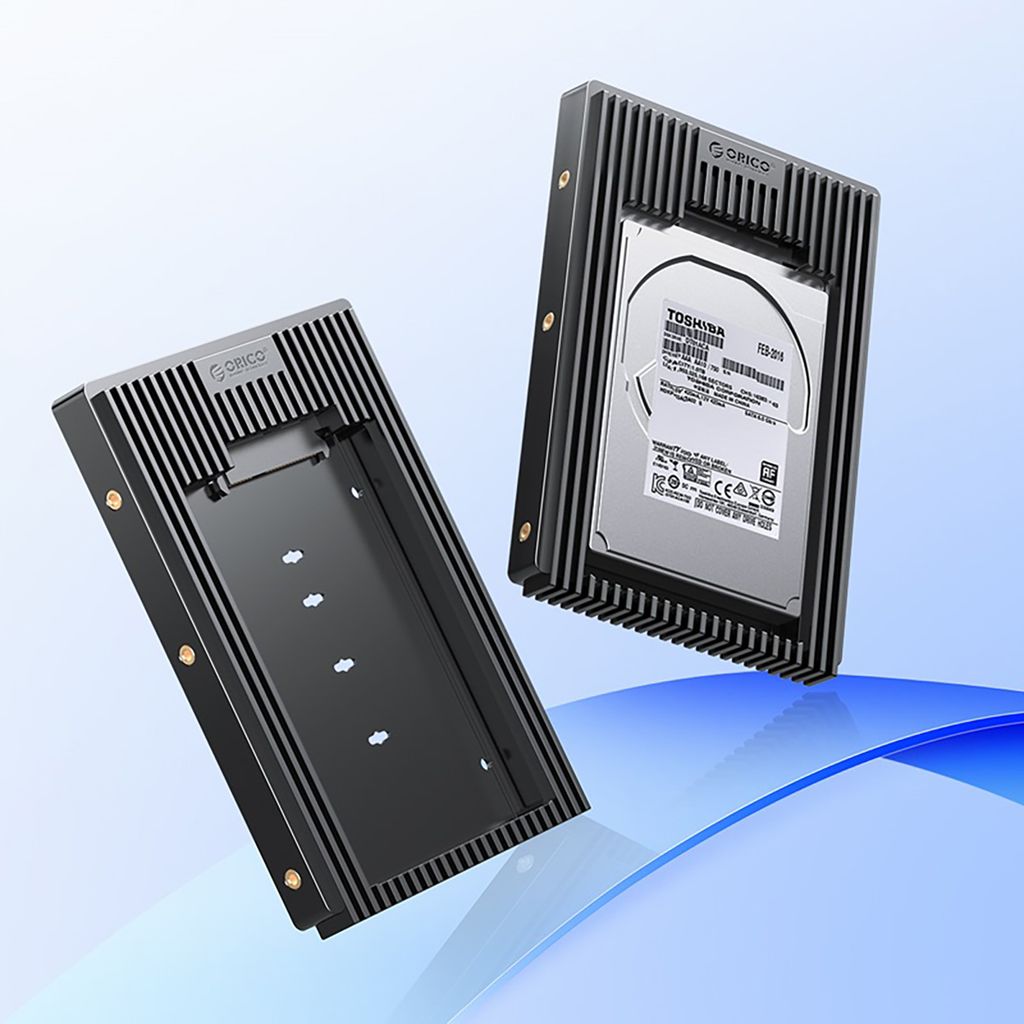 Orico D2SS-6G drive adapter 2,5" til 3,5" omformer - svart