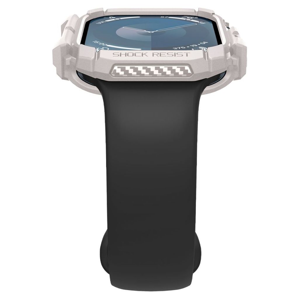 Spigen Rugged Armor Klokkereim til Apple Watch 10 46 mm - Beige