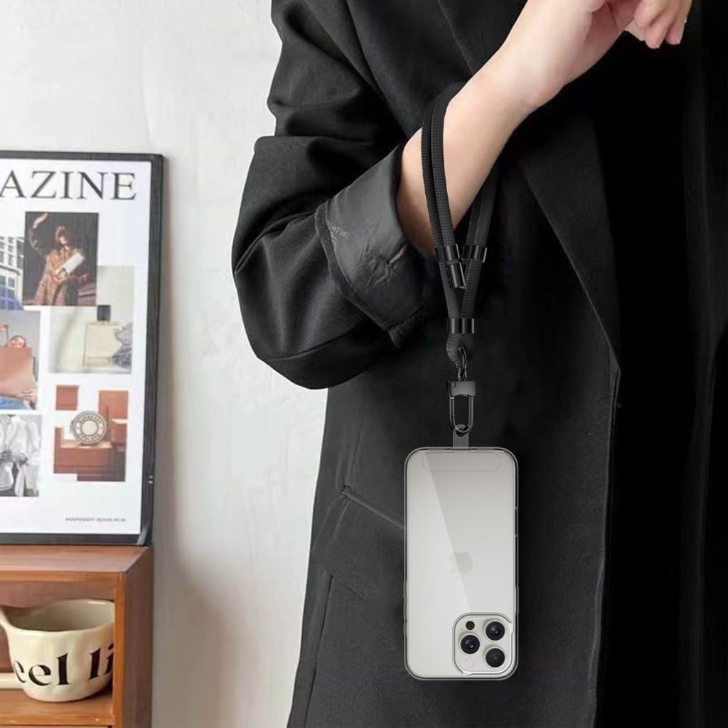 Tech-Protect C4S telefonrem til håndled – sort