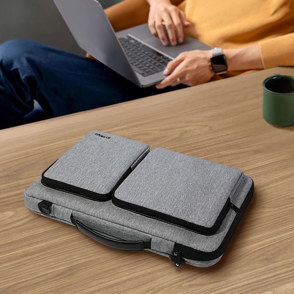 Tech-Protect Defender Laptop Bag 13-14" – Gray