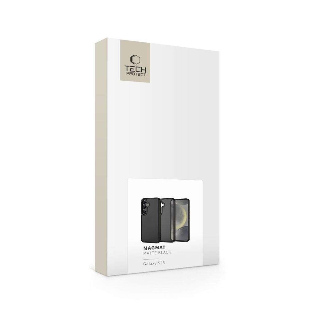 Tech-Protect MagMat Skal till Samsung Galaxy S25 - Svart