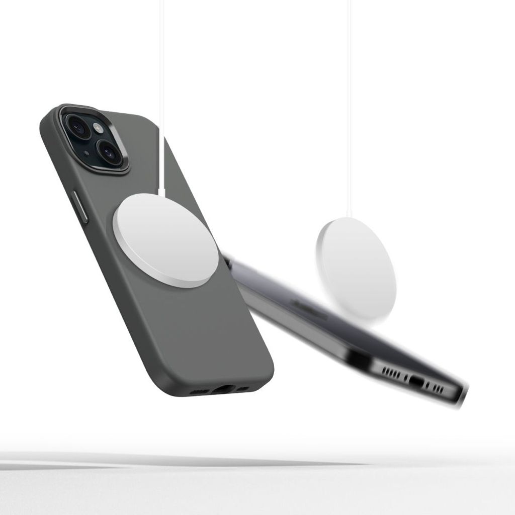 Tech-Protect Silicone Pure Magsafe Case for iPhone 15