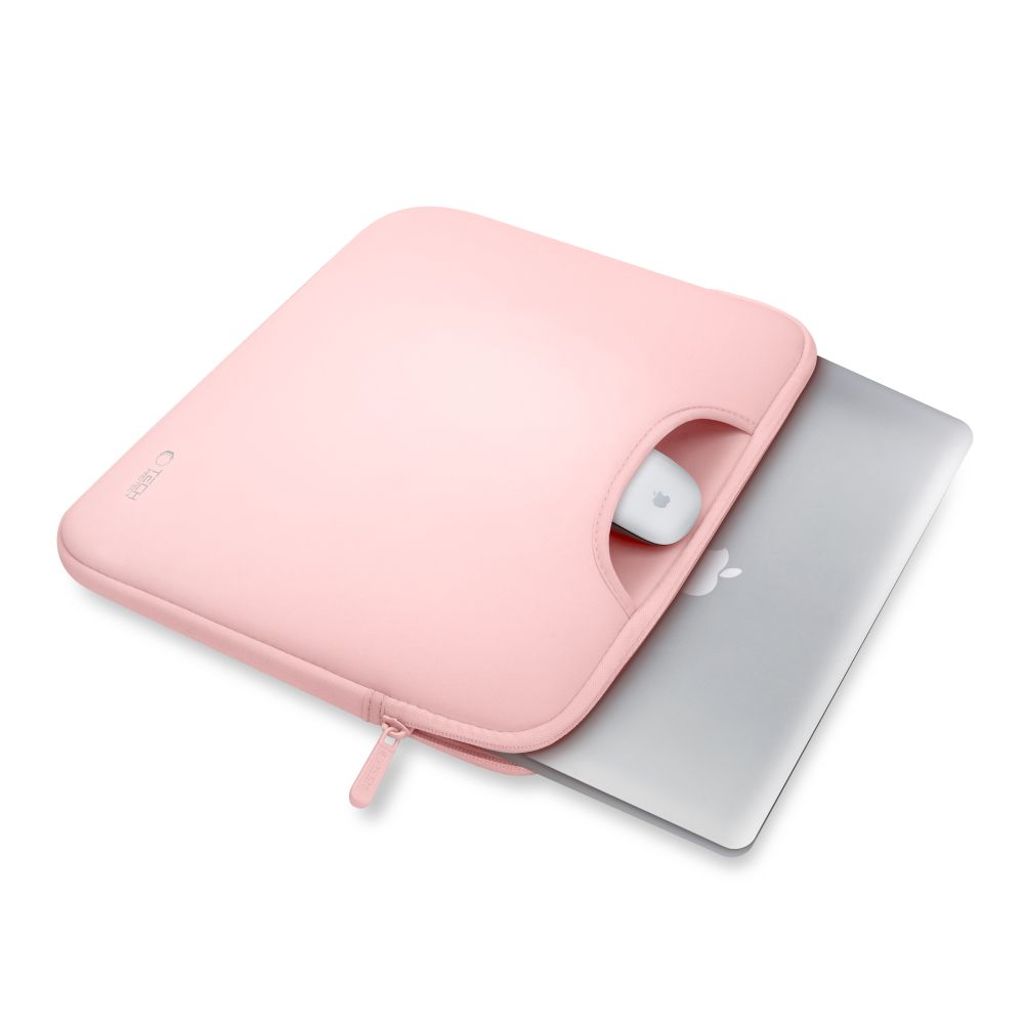 Tech-Protect Neoprene Laptopväska 13-14" – Rosa