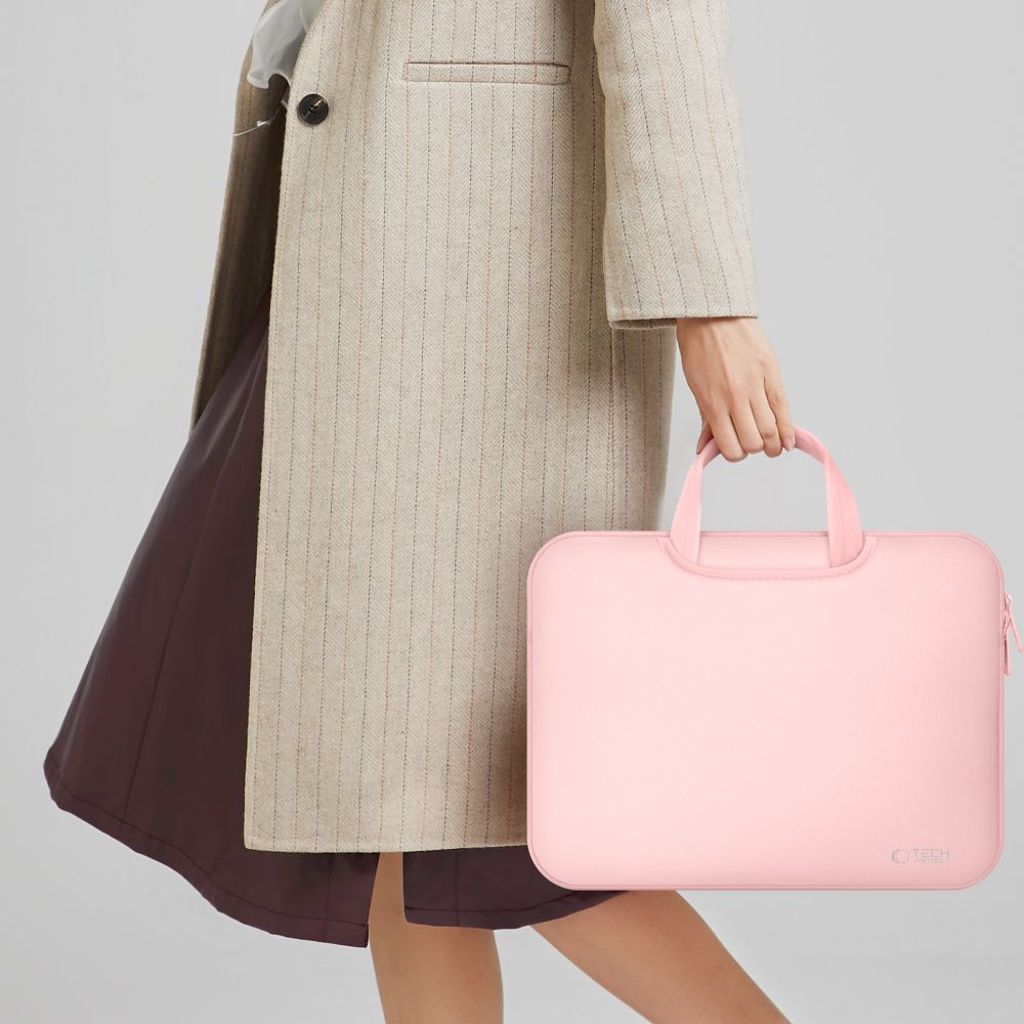 Tech-Protect Neoprene Laptopväska 13-14" – Rosa