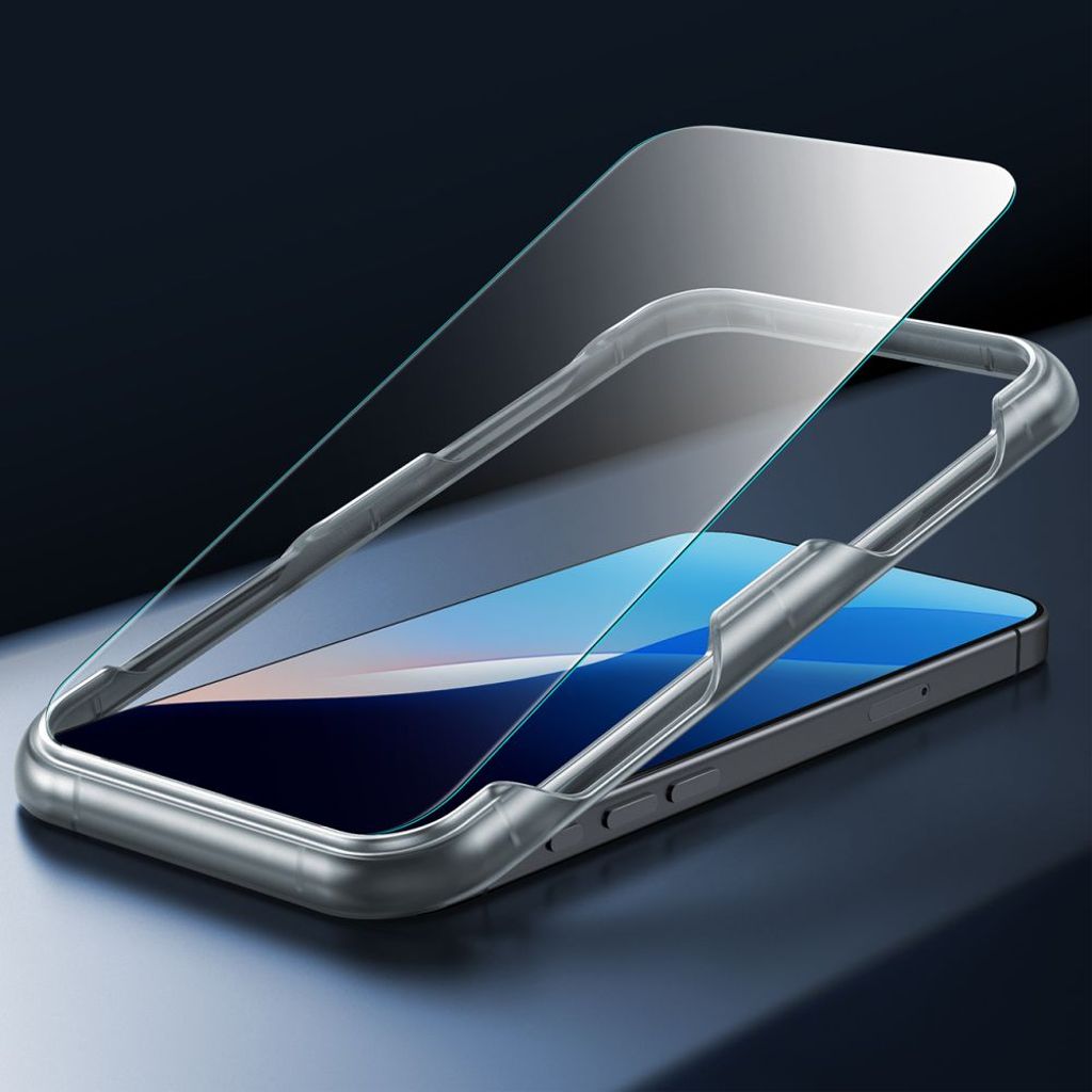 ESR Classic Pro Halolock MagSafe Set Cover & Skærmbeskyttelse til iPhone 16 Pro - Grå