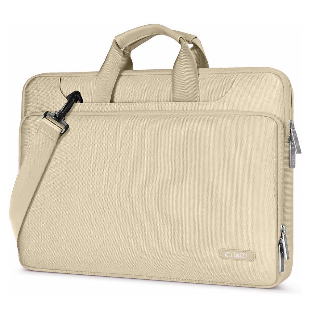 Tech-Protect Pocket 13-14 laptop bag - beige