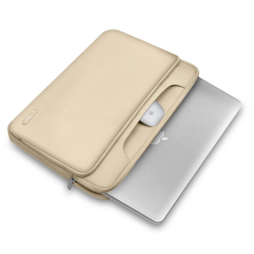 Tech-Protect Pocket 13-14 laptop bag - beige