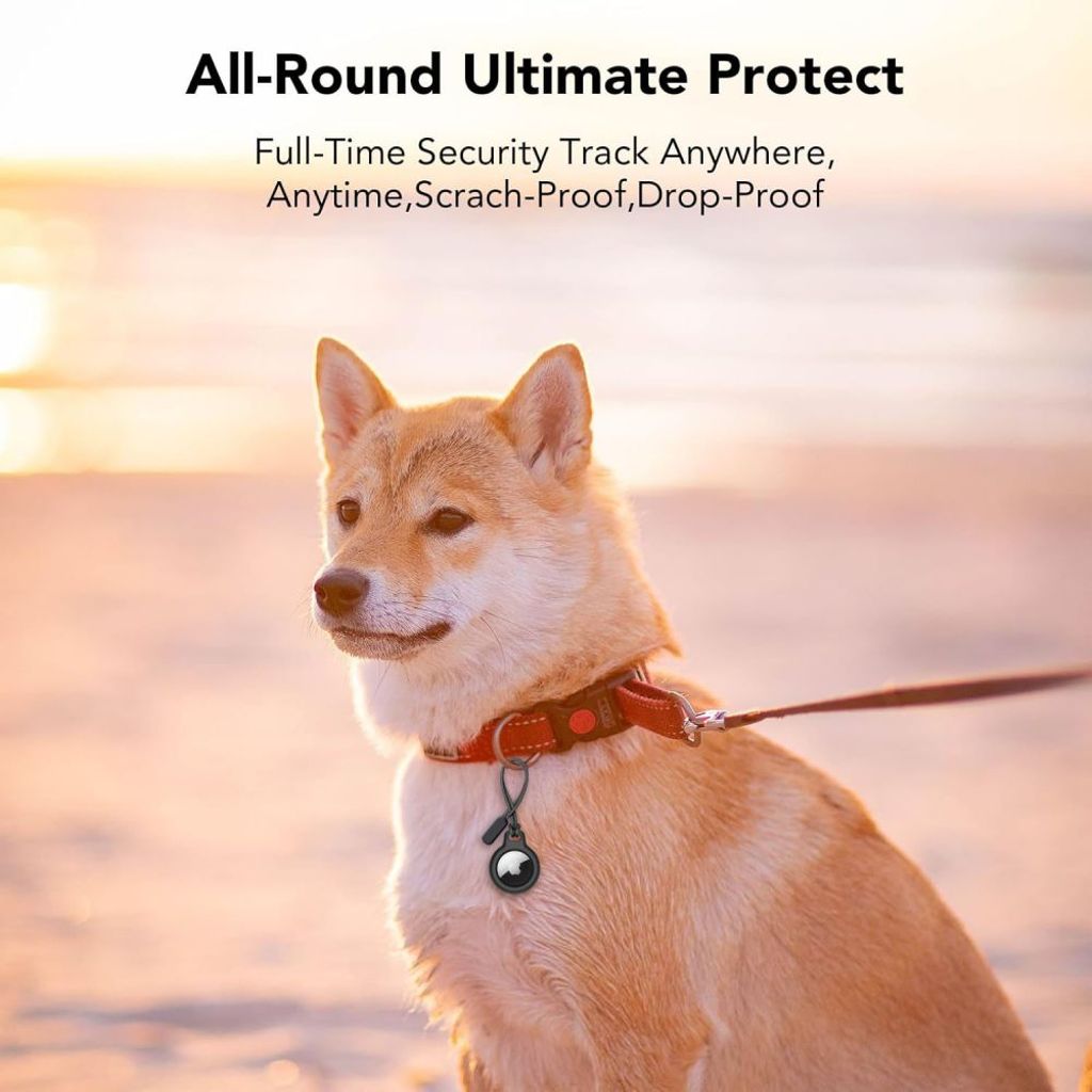 Tech-Protect Apple AirTag Kuori 2-pakkaus – Musta