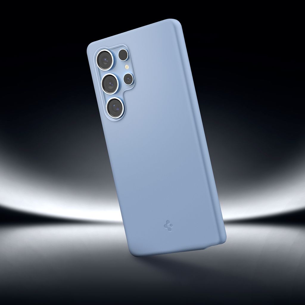 Spigen Silicone Fit MagSafe Deksel til Samsung Galaxy S25 Ultra - Blå