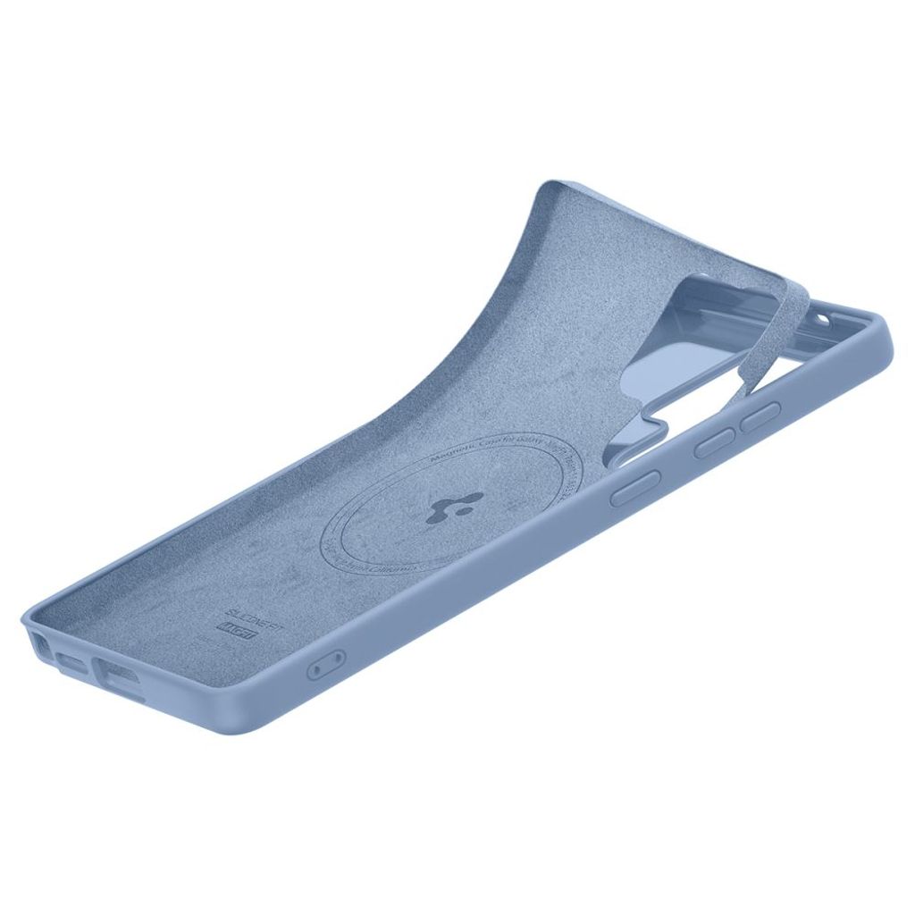 Spigen Silicone Fit MagSafe Deksel til Samsung Galaxy S25 Ultra - Blå