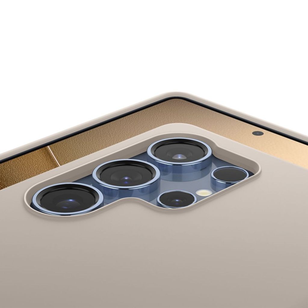 Spigen Silicone Fit MagSafe Deksel til Samsung Galaxy S25 Ultra - Titanium