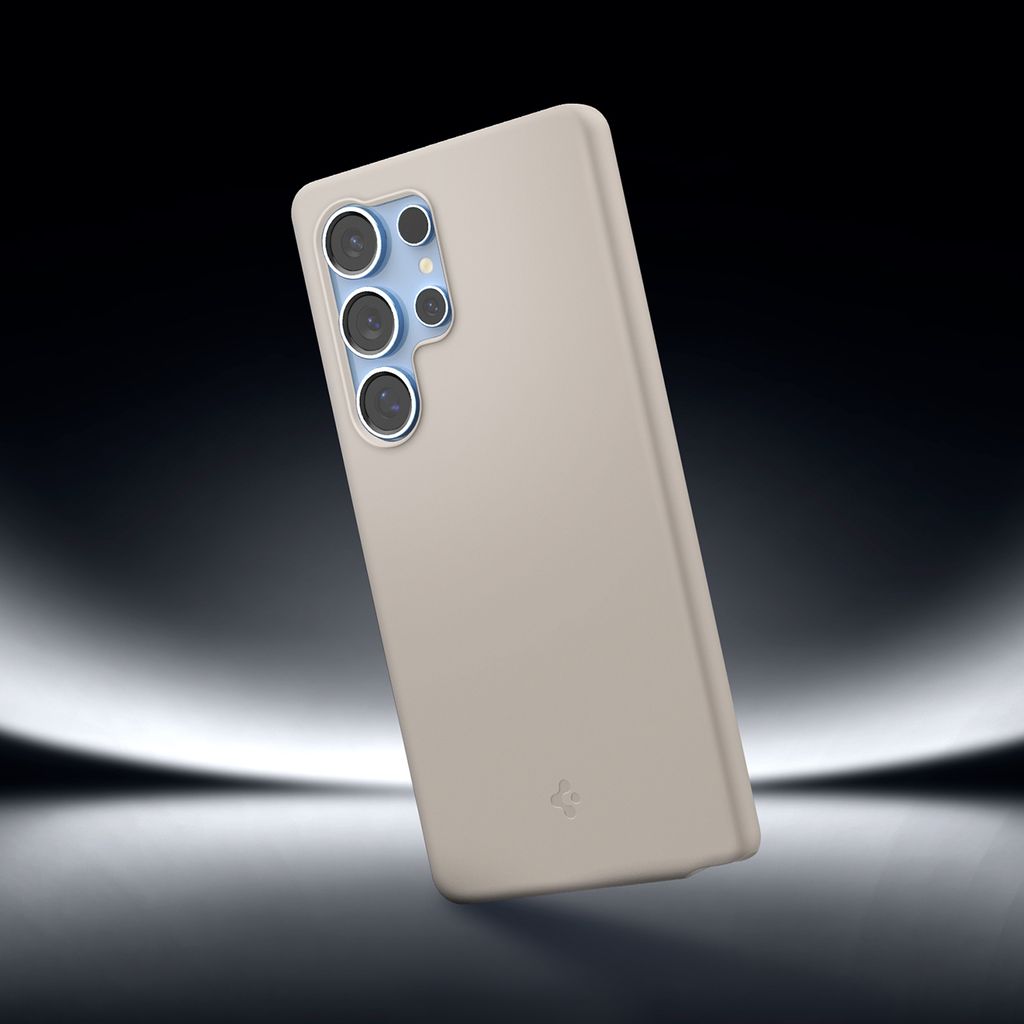 Spigen Silicone Fit MagSafe Deksel til Samsung Galaxy S25 Ultra - Titanium