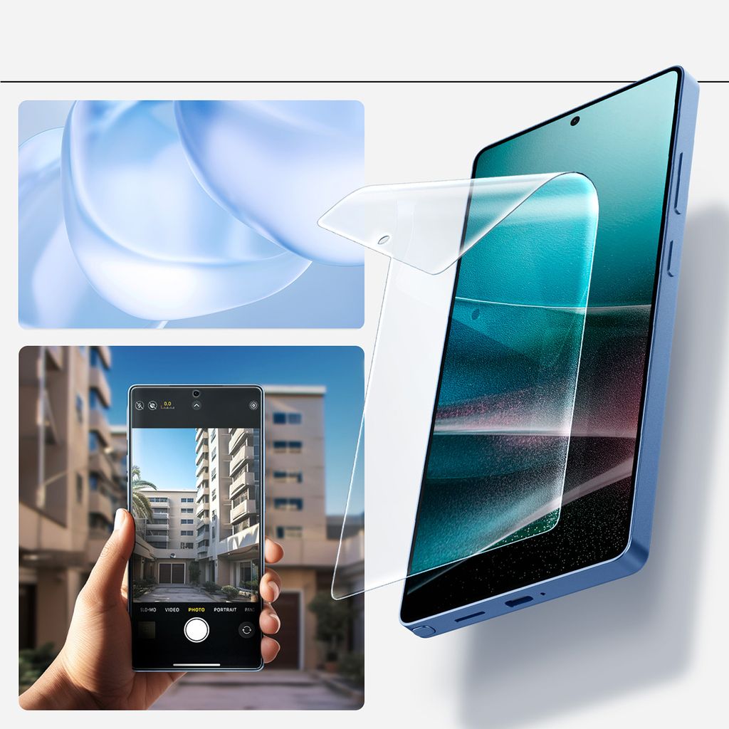 Spigen Elite Shield EZ FIT Skjermbeskytter til Samsung Galaxy S25 Ultra