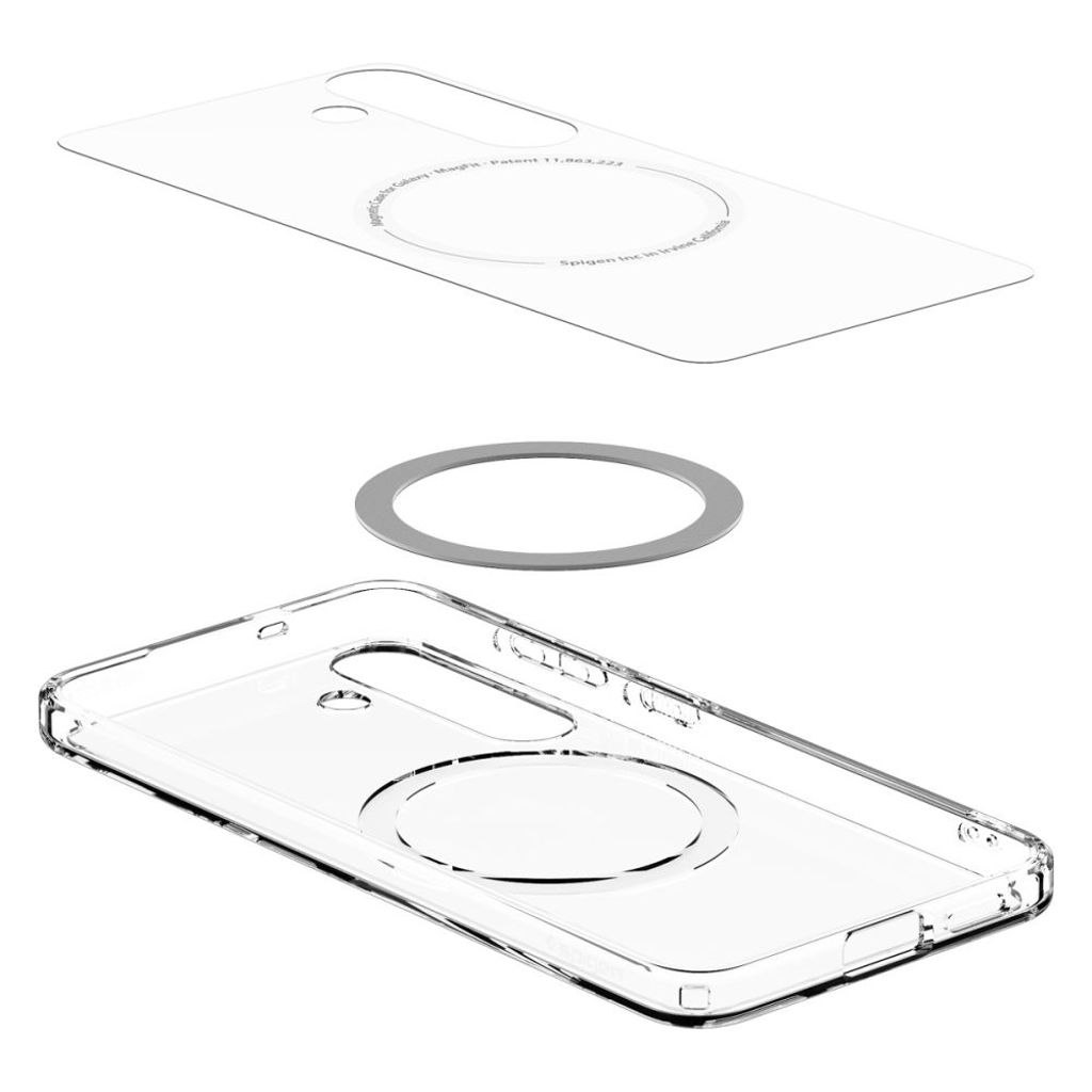 Spigen Ultra Hybrid Cover til Samsung Galaxy S25 - Gennemsigtig