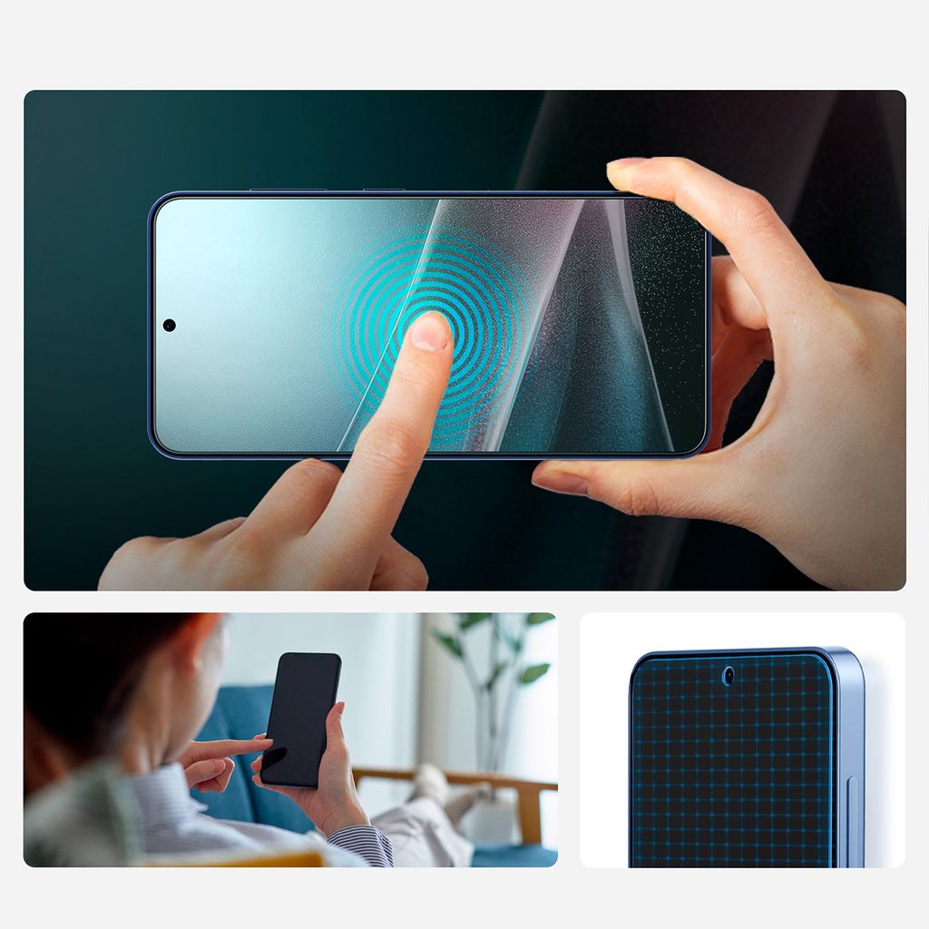 Spigen Elite Shield EZ FIT Screen Protector Samsung Galaxy S25