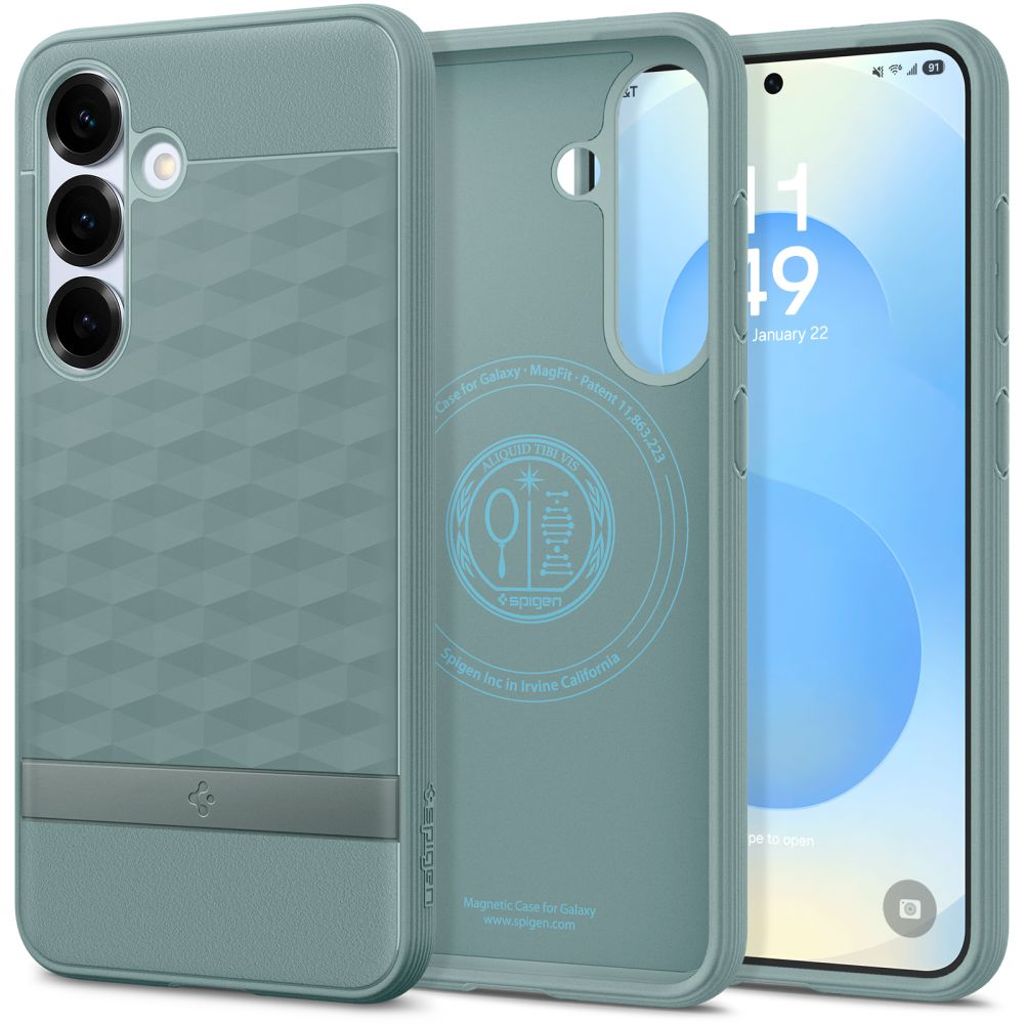 Caseology Parallax MagSafe Skal till Samsung Galaxy S25 Plus - Grön