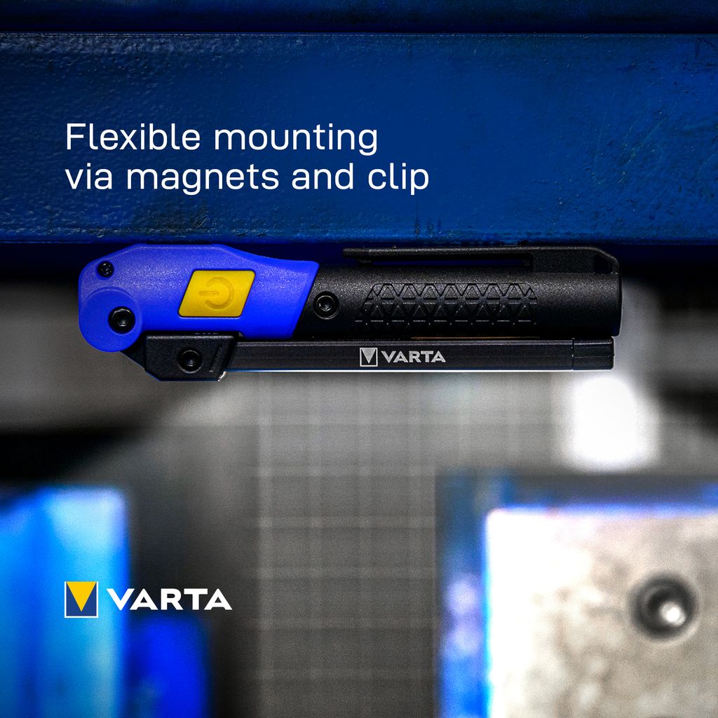 VARTA Work Flex monitoiminen F20R työvalo F20R ladattava 100Lm