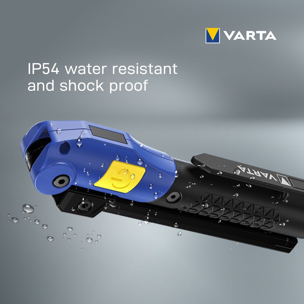VARTA Work Flex monitoiminen F20R työvalo F20R ladattava 100Lm