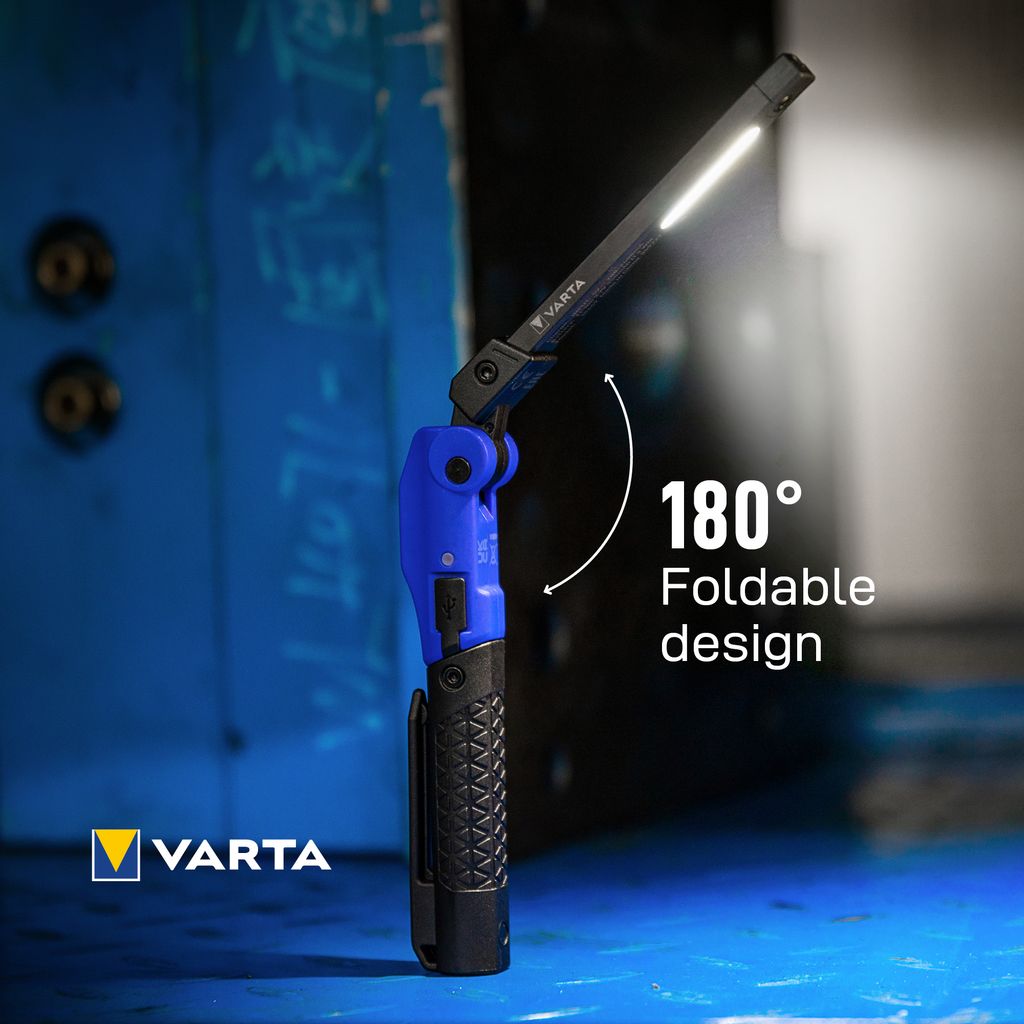VARTA Work Flex monitoiminen F20R työvalo F20R ladattava 100Lm